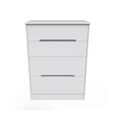 Monaco Chest - Deep - 4 Drawer - White