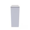 Monaco Chest - Deep - 4 Drawer - White