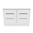 Monaco Chest - Midi - 6 Drawer - White