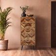 Boho Chest - 5 Drawer - Narrow - Mango Wood