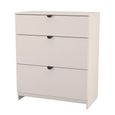 Bora Chest - 3 Drawer - Deep - Kashmir Matt