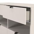 Bora Chest - 4 Drawer - Open Shelf - Midi - Kashmir Matt