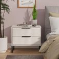 Fluted Chest - 2 Drawer - Midi - Kashmir Matt