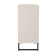 Fluted Chest - 4 Drawer - Kashmir Matt