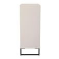 Fluted Chest - 5 Drawer - Wide - Kashmir Matt