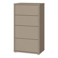 Clearance - Alice Springs Chest - 4 Drawer - Tall - Taupe - FSS17337