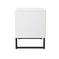 Fluted Chest - 2 Drawer - Midi - Reed Green and White Matt