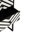 Fusion Chest - 3 Drawer - Black Bone Inlay