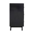 Fusion Chest - 3 Drawer - Black Mother of Pearl