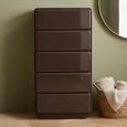 Lizzie Chest - 5 Drawer - Chestnut - Wood