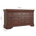 Antoinette Wide Chest - 4+3 Drawer - Cherrywood