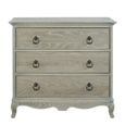 Camille Chest - 3 Drawer - Grey Oak