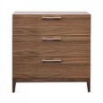 Calla Chest - 3 Drawer - Walnut - Dark Wood