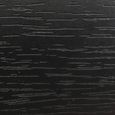 Luna Wide Chest - 3 Drawer - Black - Wood and Metal