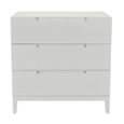 Orchid Chest - 3 Drawer - White - Wood