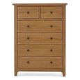 Clearance - Burford Chest - 2+4 Drawer - Oak - FSS17396