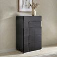 Montecarlo Narrow Chest - 5 Drawer - Grey Koto High Gloss