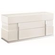 Canova Wide Dresser - White Gloss
