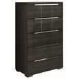 Versilia Chest - 5 Drawer - Black
