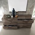 Favignana Wide Dresser - 6 Drawer - Rim Oak
