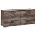 Favignana Wide Dresser - 6 Drawer - Rim Oak