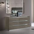Kroma Italian Chest - 3 Drawer - Venetian Grey
