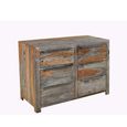 Goa Chest - 6 Drawer - Wide - Rustic Sheesham