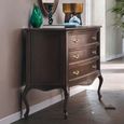 Verdi Italian Walnut 3 Drawer French Style Chest thumbnail