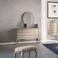 Verdi Italian Ivory 3 Drawer French Style Chest thumbnail 2