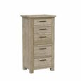 Reclaimed Pine 5 Drawer Tall Chest thumbnail 3