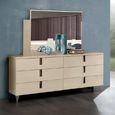 Ambra Italian Chest - 6 Drawer - Large - Sand Birch