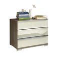 Loft Glass Front Bedside / Chest - Sizes Available thumbnail 2