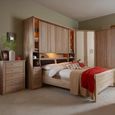 Luxor 3+4 Rustic Oak 5 Drawer Chest thumbnail 3