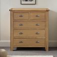 Hopewood Oak 2+3 Drawer Chest thumbnail