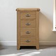 Hopewood Oak 4 Drawer Tall Chest thumbnail