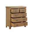 Hopewood Oak 2+3 Drawer Chest thumbnail 3
