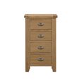 Hopewood Oak 4 Drawer Tall Chest thumbnail 4