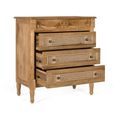 Bellecour Rattan and Teak Wood 3 Drawer Narrow Chest thumbnail 3