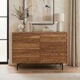 Woodland Natural Acacia Wood 6 Drawer Wide Chest  thumbnail