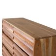 Woodland Natural Acacia Wood 6 Drawer Wide Chest  thumbnail 4