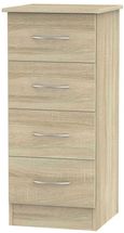 Avon Chest - 4 Drawer - Narrow - Oak