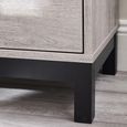 Bali Grey Oak Chest of Drawers - 4 Drawer