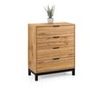Bali Oak Chest of Drawers - 4 Drawer