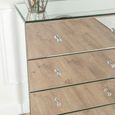Chelsea Chest - 4 Drawer - Mirrored
