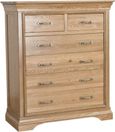 Lyon Chest - 2+4 Drawer - Tall - Oak
