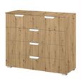 Aditio Chest - 3+2 Drawer - Artisan Oak