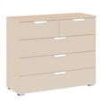 Aditio Chest - 3+2 Drawer - Champagne