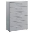 Skat Pure Chest - 6 Drawer - Silk Grey