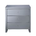 Seville Small Chest - 3 Drawer - Mirrored