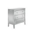 Valencia Small Chest - 3 Drawer - Mirrored